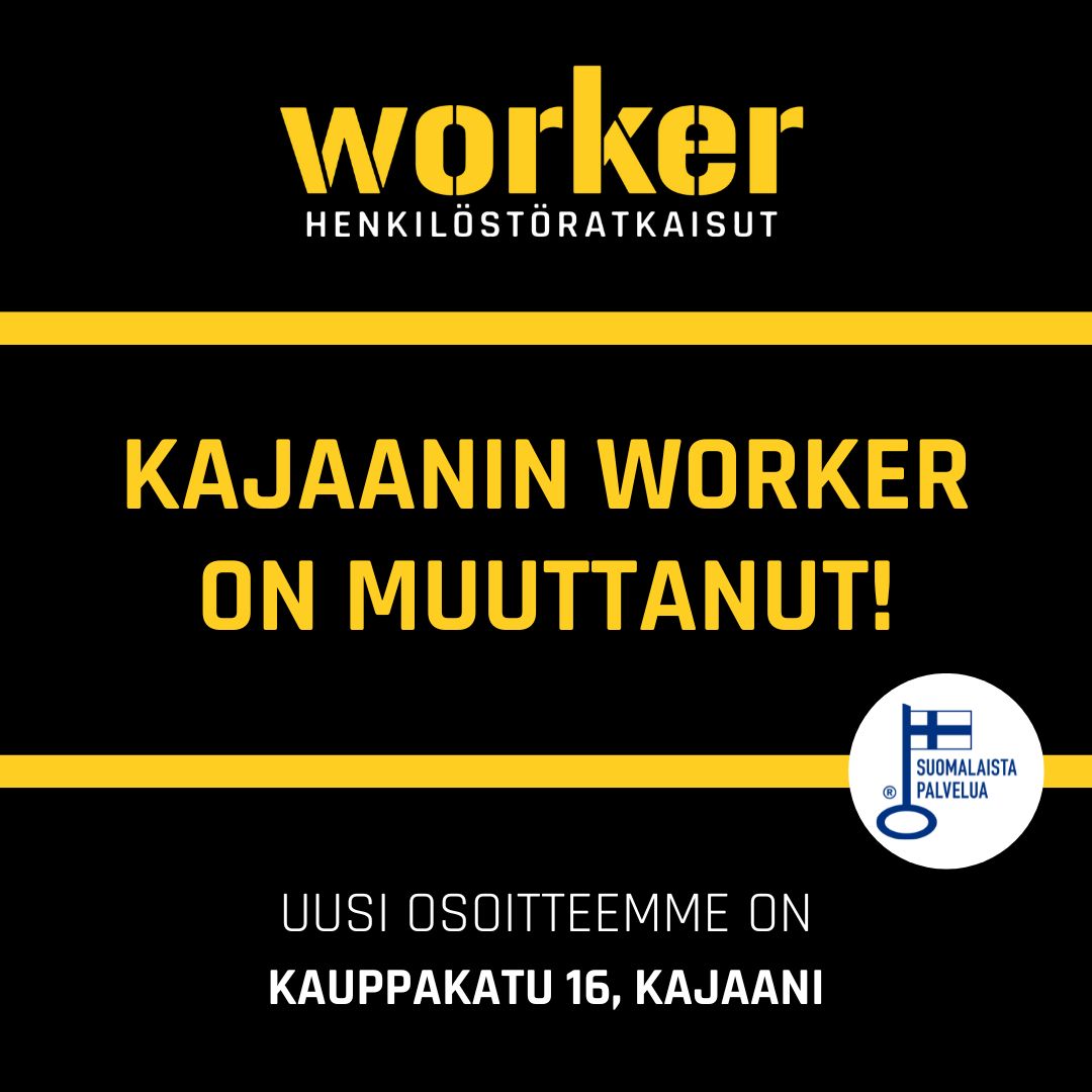 WORKER KAINUU ON MUUTTANUT!